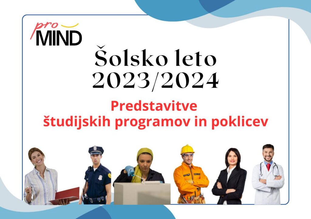 Predstavitev študijskih programov in poklicev