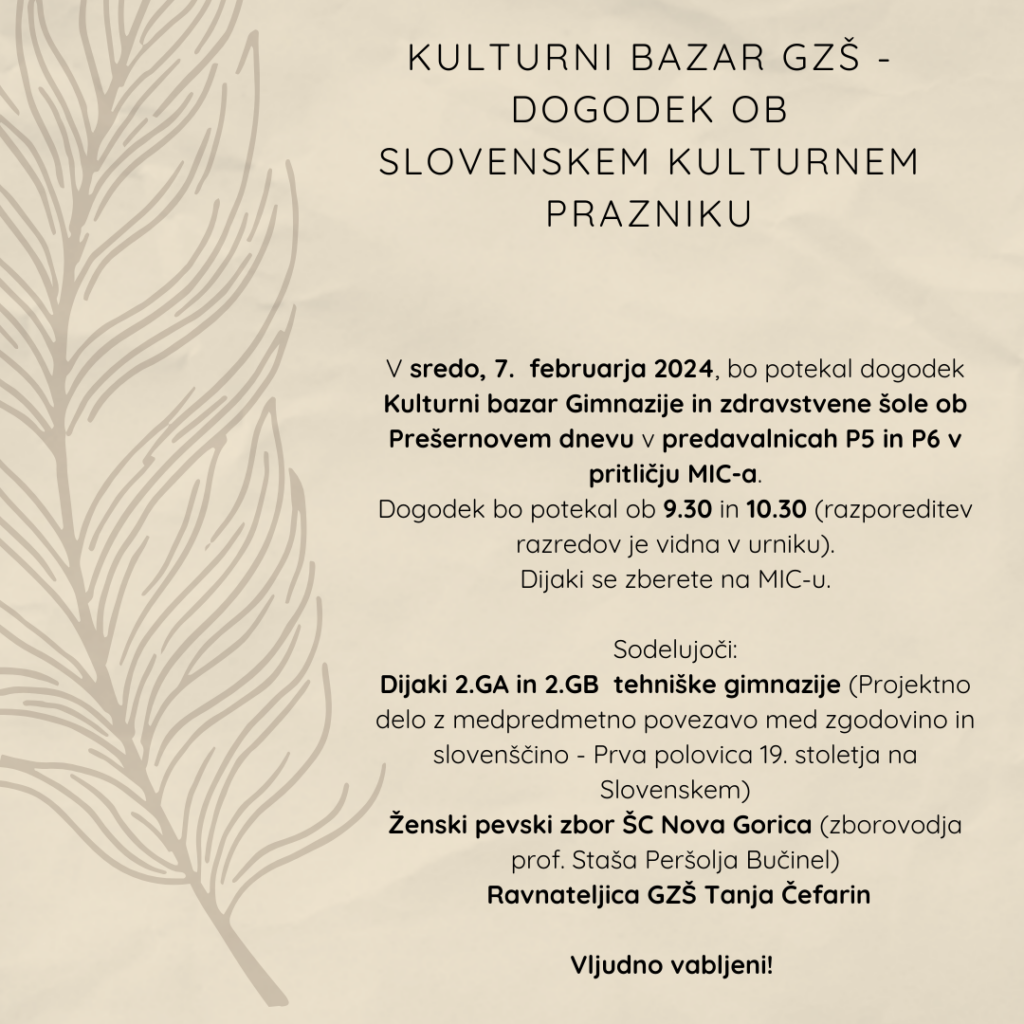 Slovenski kulturni praznik