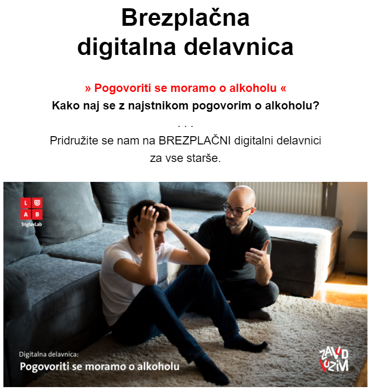 Predavanje za starše